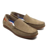 Fluchos mocassin Taupe nubuck 1729